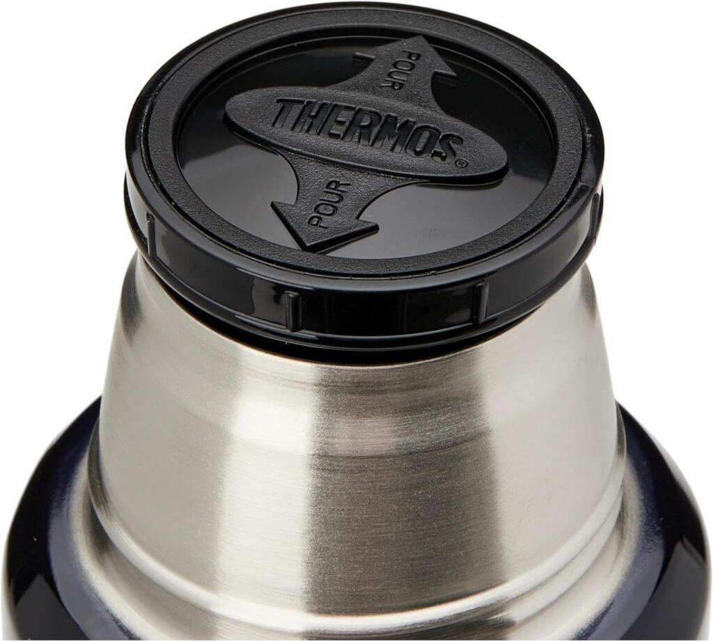 Thermos Stainless Steel King Flask - Red (1200ml - Foto 5