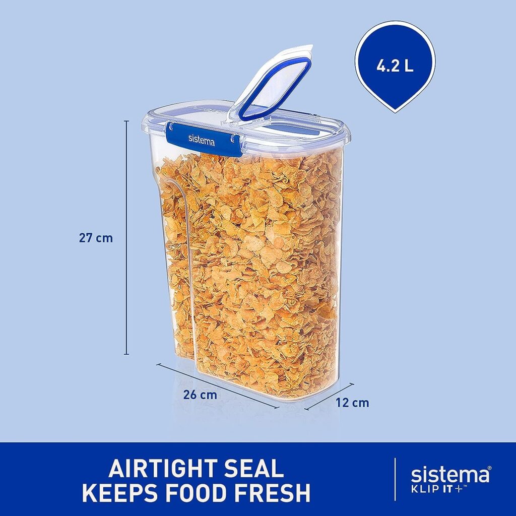Systema Jug Sistema KLIP IT PLUS Juice Jug | Airtight & Leak-Proof 2 Litre Plastic ...