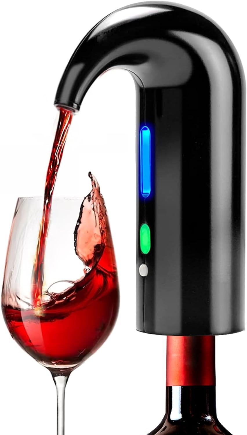 Electric Wine Aerator, One Touch Wine Decanter, Smart Wine Aerator and  Automatic Wine Dispenser with USB Rechargeable, Wine Lovers Gift - Chef  Toolbox