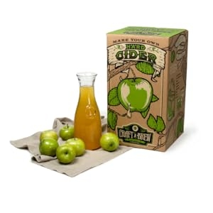 cider starter kit craft a brew apple green diy brewing brewer juice crooked apple hard cider mix