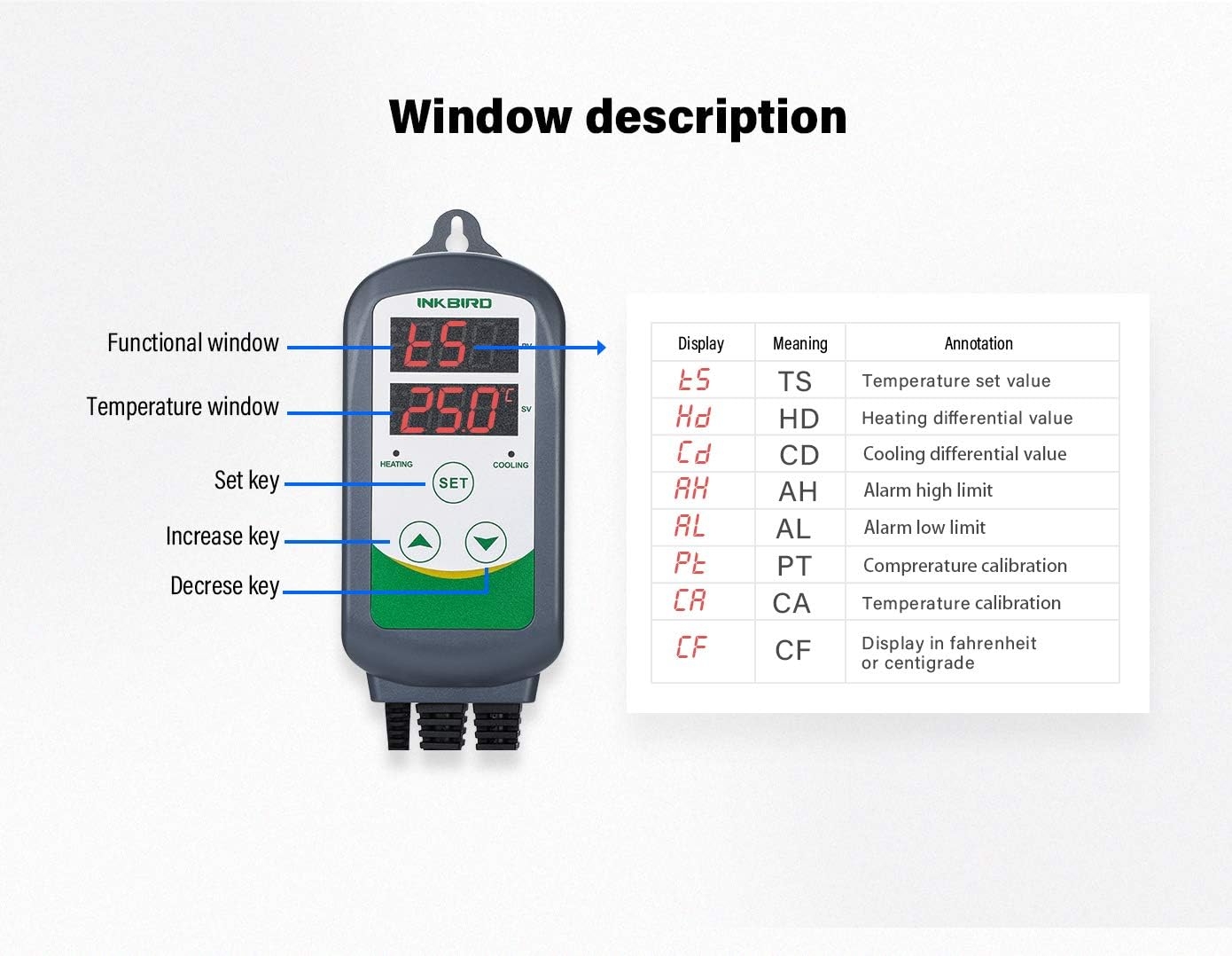 Inkbird Temperature Controller - ITC308 (WIFI) (Single Stage)