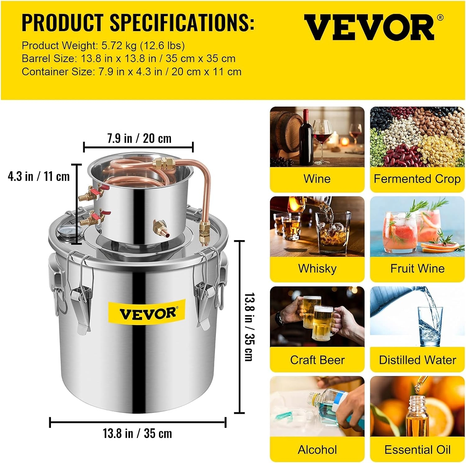 Vevor Alcohol Still Review (Which Model Is Best) - DIY Distilling