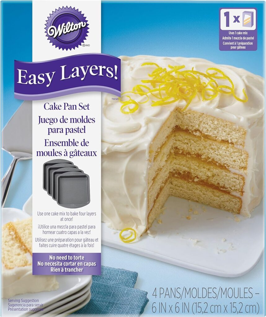 Sheet Cake Wilton Easy Layers Baking Instructions Wilton Easy