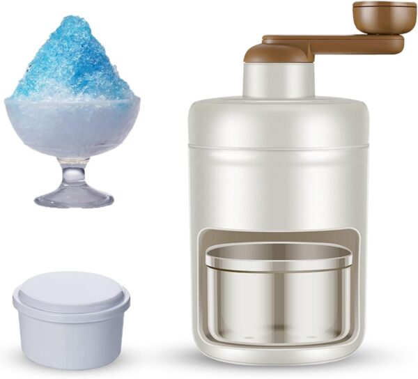 YEJAHY Ice Shaving Machine, Snow Cone Crusher, Advanced Manual Ice Shaving Machine, Household Kitchen Utensils, And A Freezing Mold For Making Smoothies