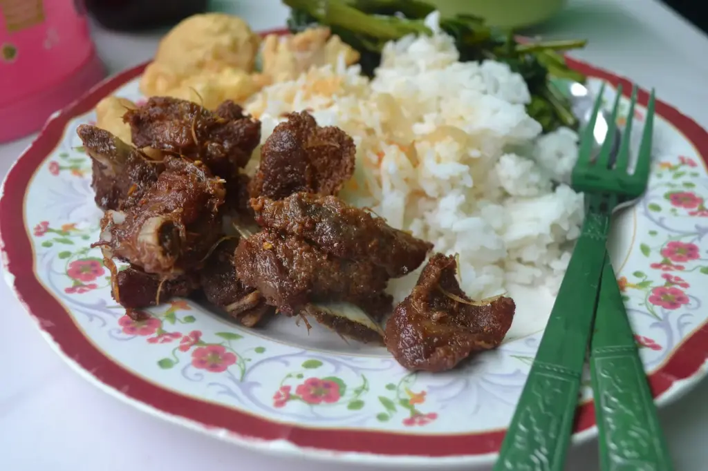 Burmese Pork Curry with Rice 