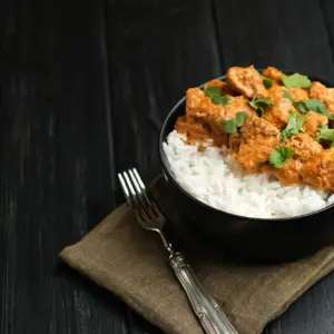 Butter Chicken with Rice
