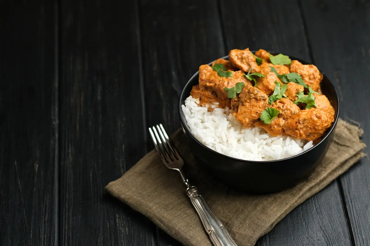 Butter Chicken with Rice