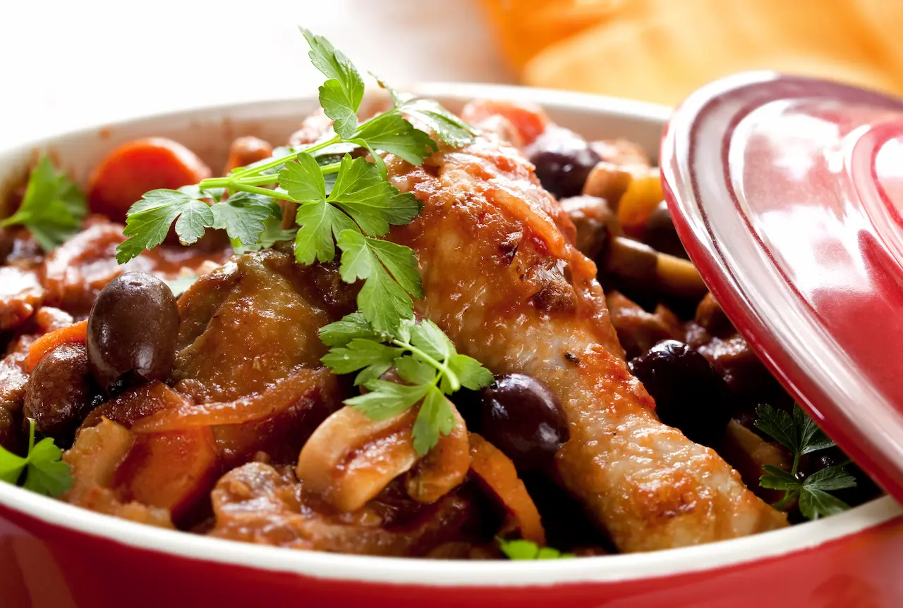 A Chicken Cacciatore on the Pot