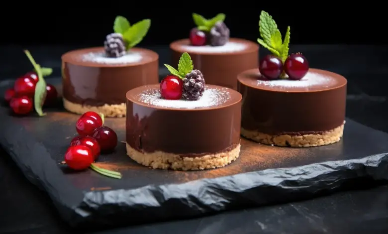 Chocolate Toblerone Mousse Tarts Recipe | My Chef Toolbox