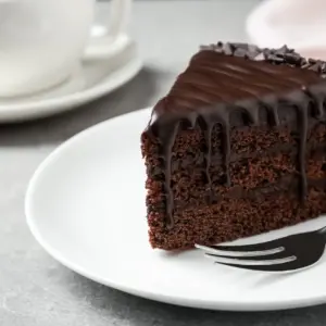 A Slice of Moist Chocolate Cake