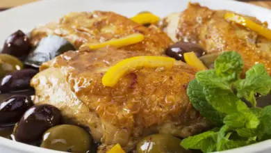 Moroccan Chicken Tagine With Olives And Preserved Lemon