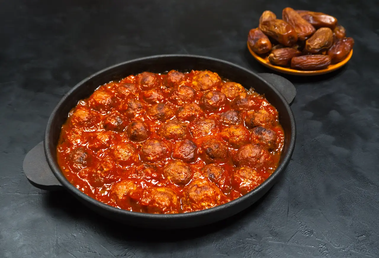 Moroccan Meatballs in the Pot