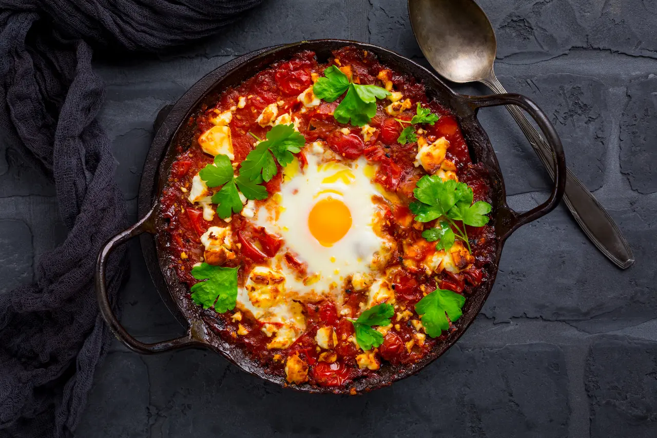 Shakshuka with Feta