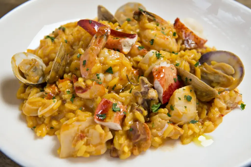Spanish Seafood Risotto 