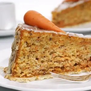 A Slice Stove-top Carrot Cake