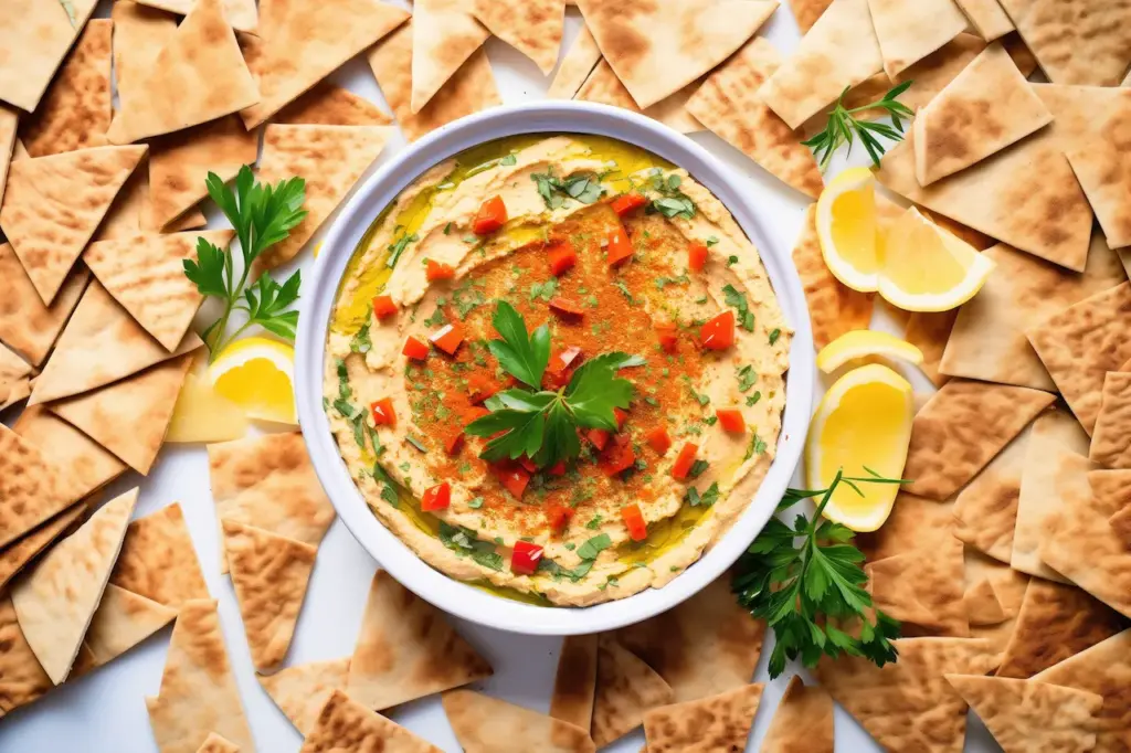 Sundried Tomato and Cashew Dip Top View 
