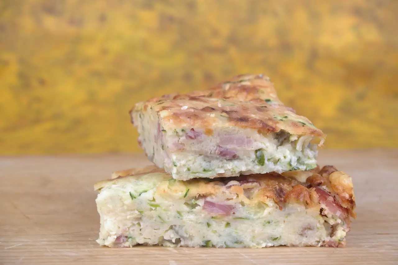 Zucchini Slice with a Twist