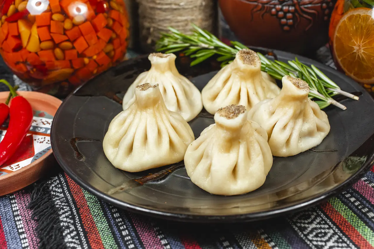 Butter Chicken Steamed Buns