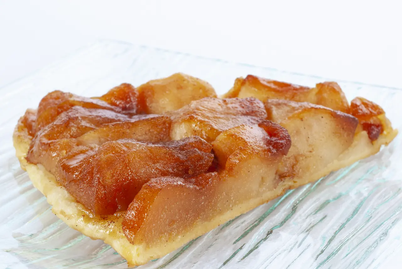 Close up of French Tarte Tatin