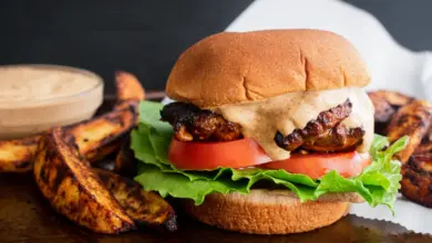 Peri Peri Chicken Burgers with a Sauce