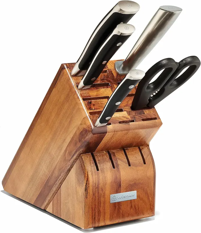 Wusthof Ikon 6-Piece Starter Knife Block Set