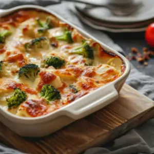 Creamy Chicken Pasta Bake