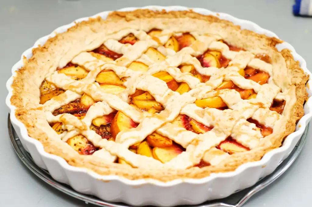 Cloese Image of Chef John's Peach Pie