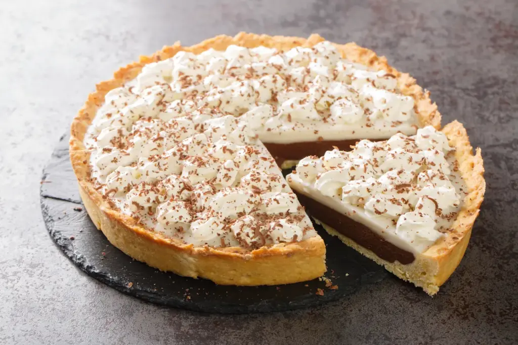 Coconut (Haupia) and Chocolate Pie