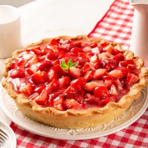 Fresh No-Bake Fruit Pie