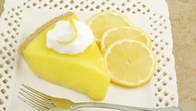 Lemon Icebox Pie on a Plate