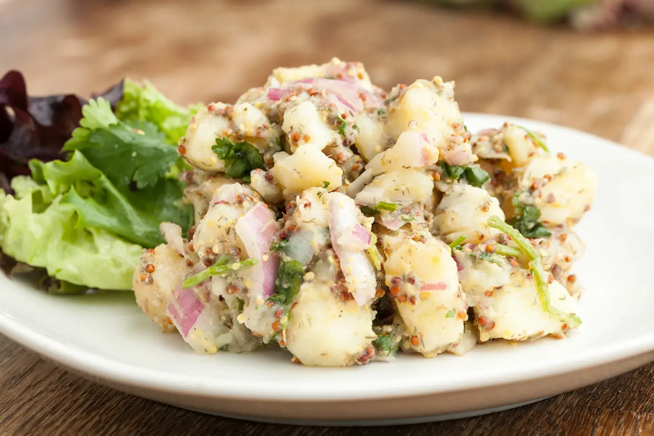 Potato Salad with Dijon Aioli Recipe