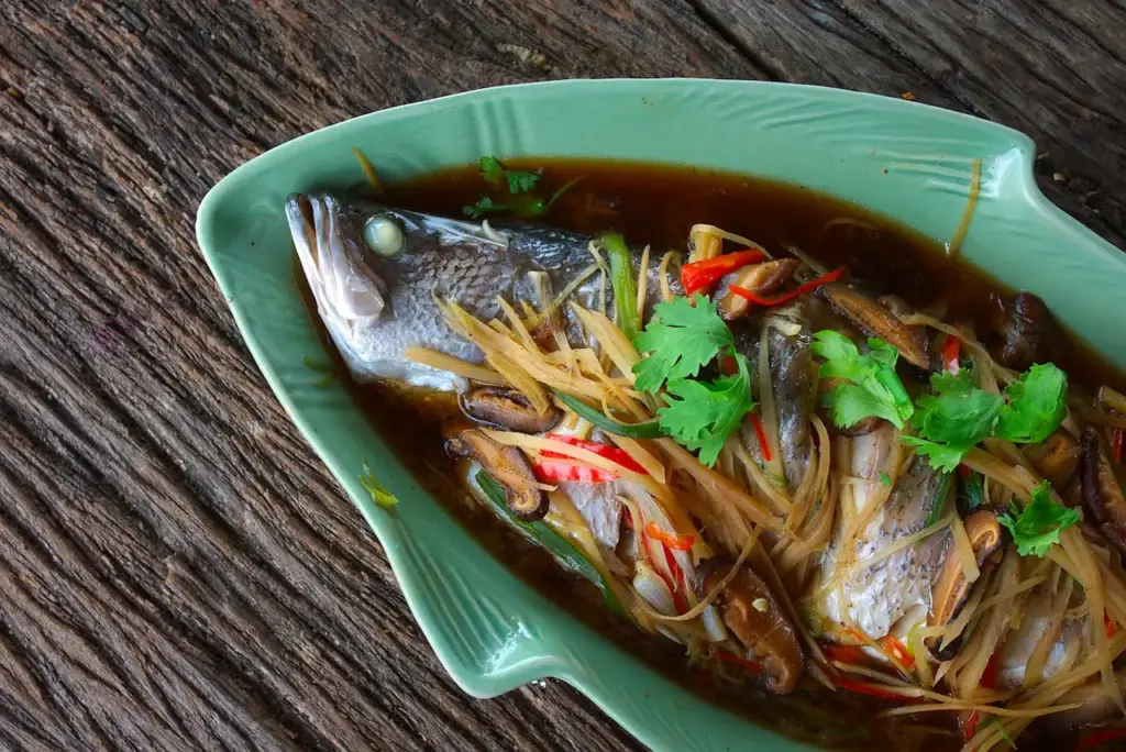 Steamed Whole Snapper